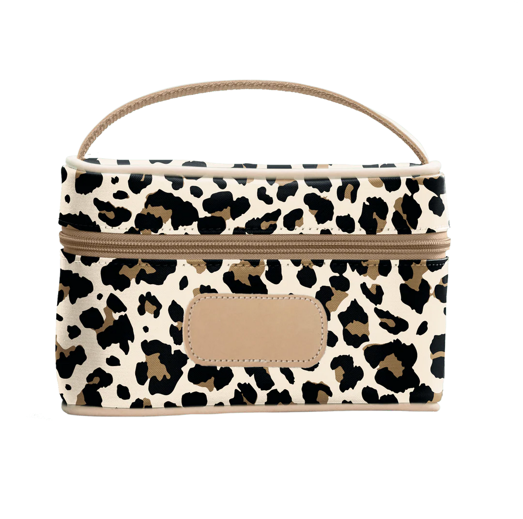 Jon Hart Mini Makeup Case -Leopard