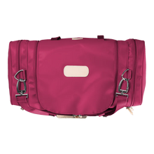 Load image into Gallery viewer, Jon Hart Medium Square Duffel -Berry
