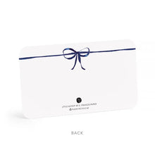 Load image into Gallery viewer, E Frances Little Notes -Navy Bow
