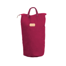 Load image into Gallery viewer, Jon Hart Large Laundry Bag -Raspberry Canvas
