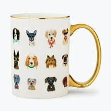 Load image into Gallery viewer, Rifle Paper Porcelain Mug -Dog Days
