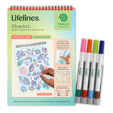 Load image into Gallery viewer, FlowArt Trace-By-Line -Tropical Paradise
