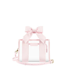 Load image into Gallery viewer, Jelly Stadium Bag -Ballet Pink Bow
