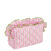 Load image into Gallery viewer, Fancy Large Zip Pouch -Pink
