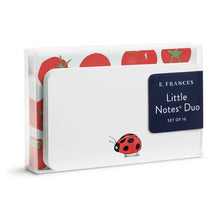 Load image into Gallery viewer, E Frances Little Notes Duo Set -Ladybug
