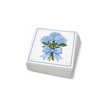 Load image into Gallery viewer, Linen Texture Lunch Napkins -Hydrangea
