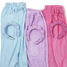 Load image into Gallery viewer, Shower Wrap &amp; Headband Set
