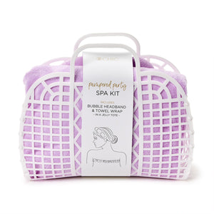 Shower Wrap & Headband Set