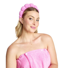 Load image into Gallery viewer, Shower Wrap &amp; Headband Set
