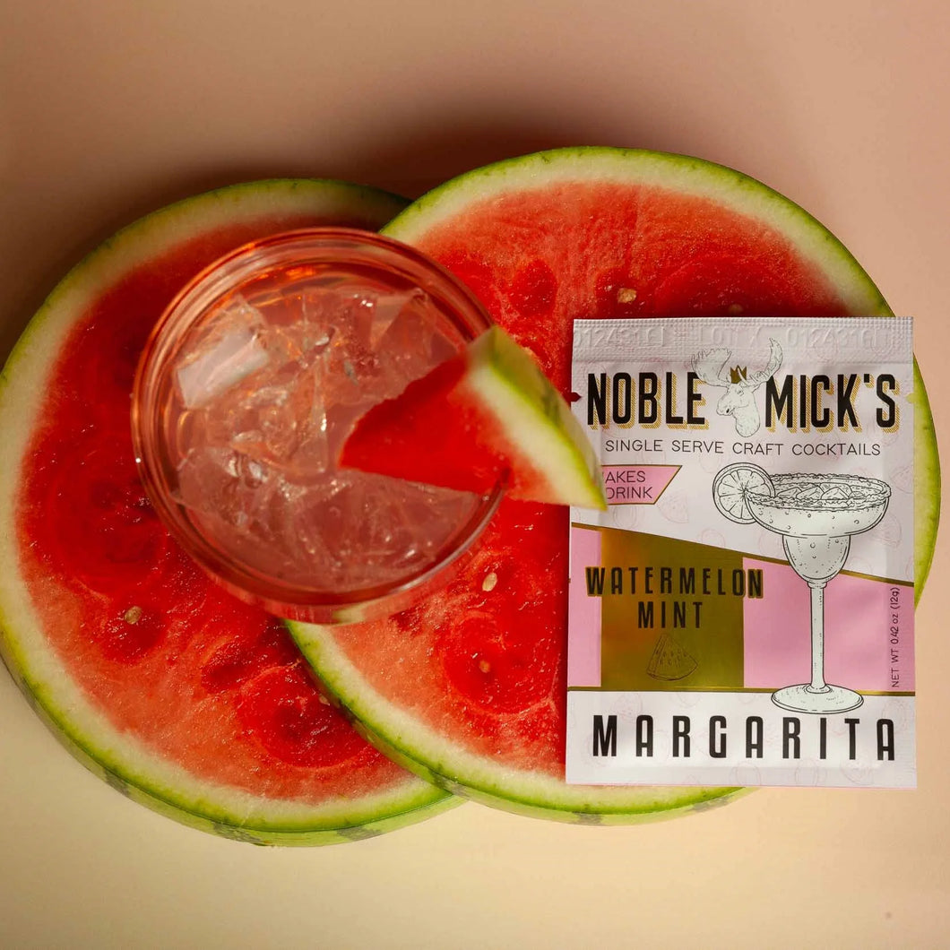 Noble Mick's Craft Cocktail -Watermelon Mint Margarita