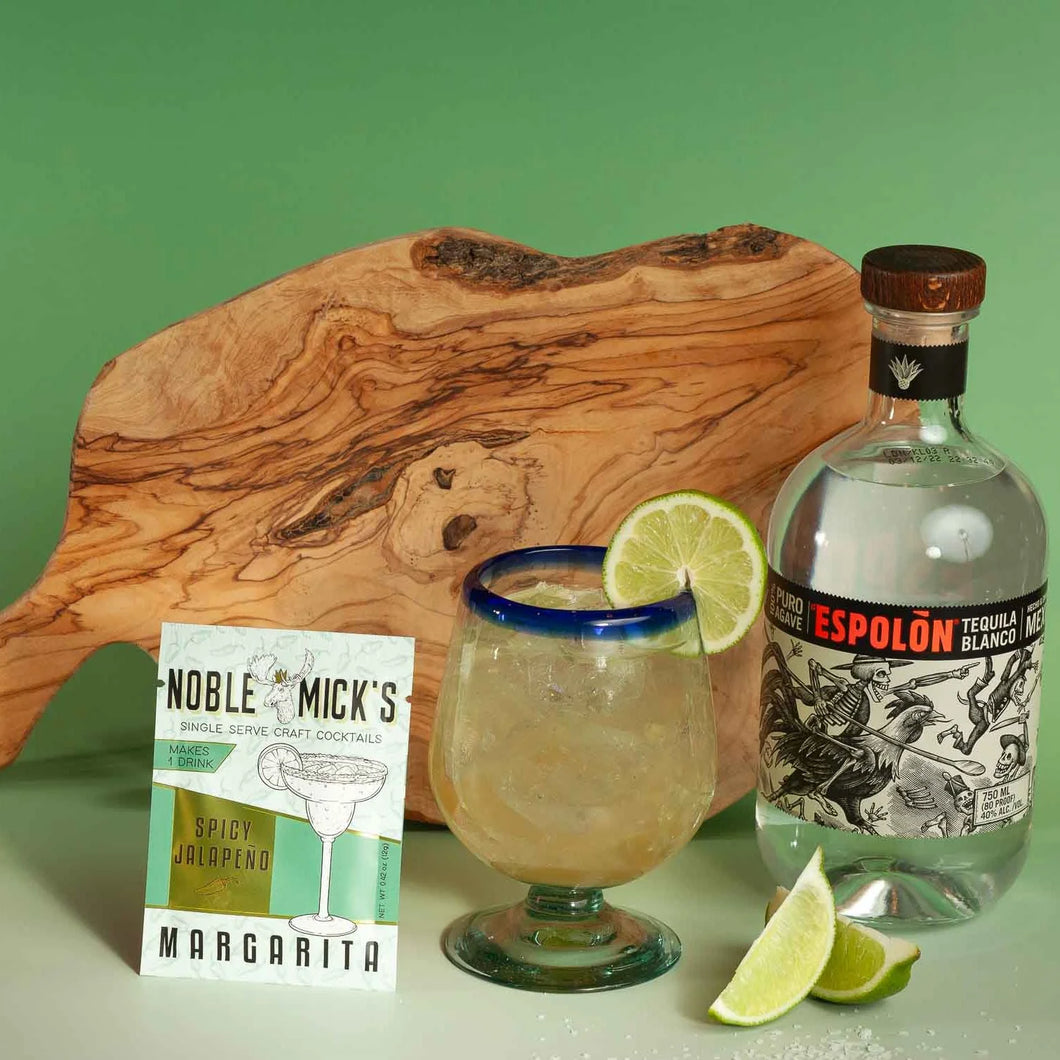 Noble Mick's Craft Cocktail -Spicy Jalapeno Margarita