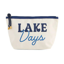 Load image into Gallery viewer, Lake Days Zip Pouch -Ivory
