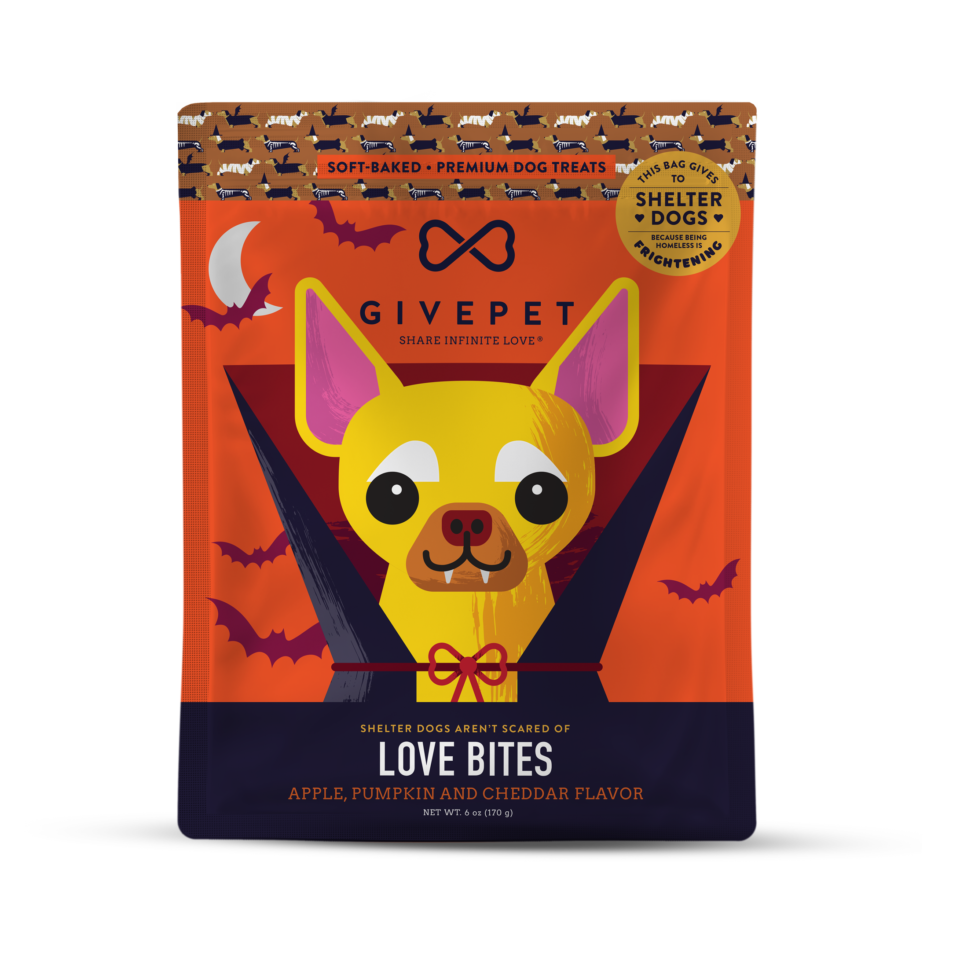 GivePet Love Bites Soft-Baked Dog Treats