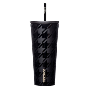 Corkcicle Cold Cup -Onyx Houndstooth
