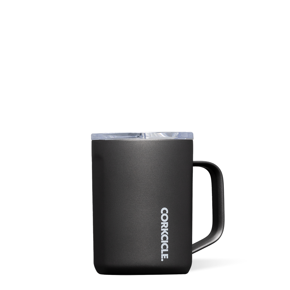 Corkcicle Pure Taste Coffee Mug -Ceramic Slate/Grey