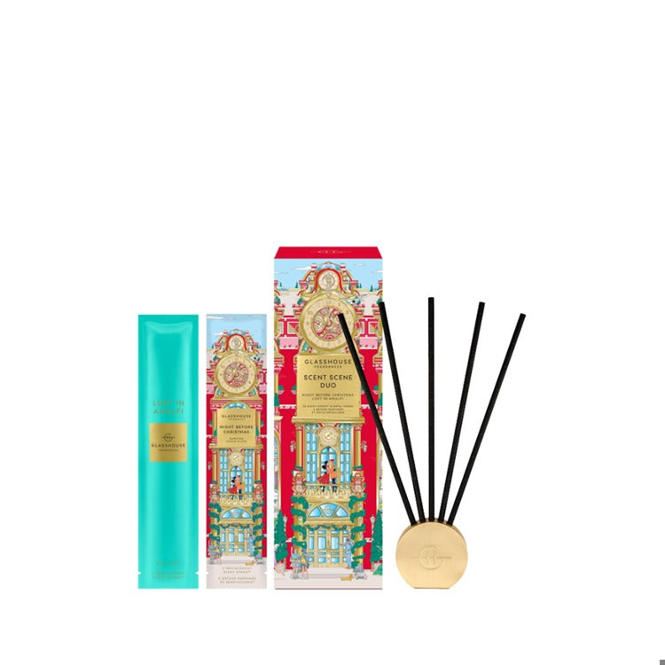 Glasshouse Scent Scene Duo Christmas -Magical Night Before Christmas & Lost in Amalfi