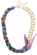 Load image into Gallery viewer, Chain Scarf Necklace -Noelle

