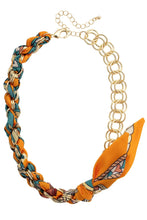 Load image into Gallery viewer, Chain Scarf Necklace -Collette

