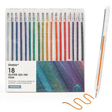 Load image into Gallery viewer, Iridescent Glitter Gel Ink Pen Set
