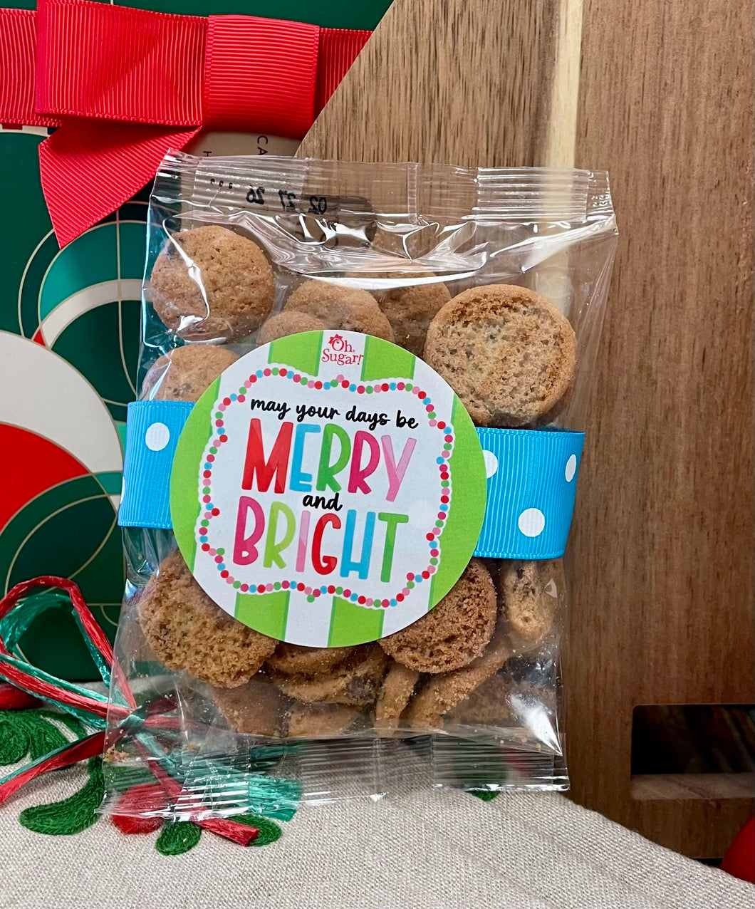 Pink & Green Merry & Bright Nams -2 oz