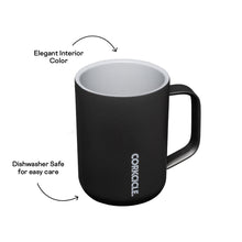 Load image into Gallery viewer, Corkcicle Pure Taste Coffee Mug -Ceramic Slate/Grey
