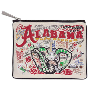 Collegiate Zip Pouch -Alabama