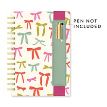 Load image into Gallery viewer, Put A Bow On It Notebook with Pen Pocket
