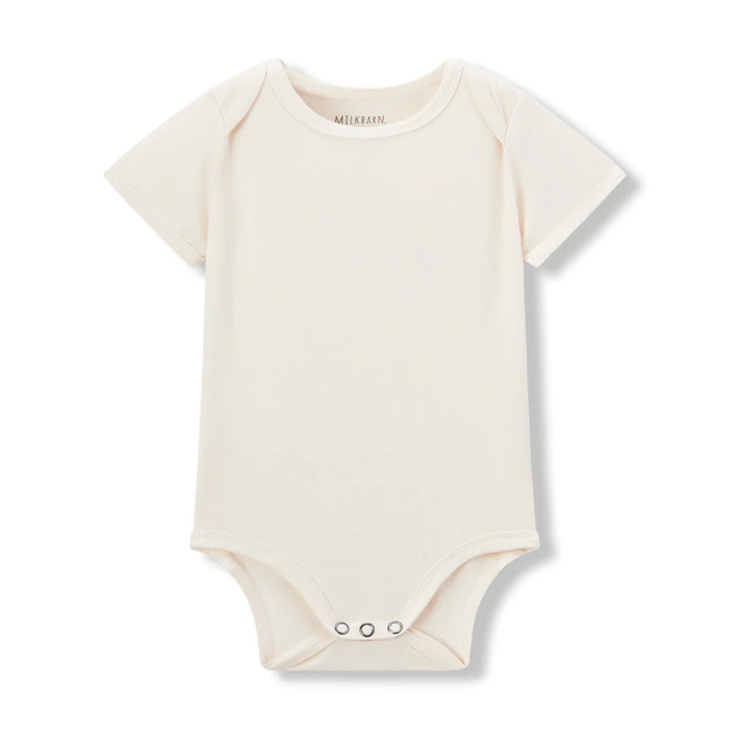 MilkBarn SS Luxe Solid One-Piece -Salt 6-12