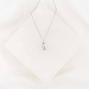 St. Francis Necklace -Silver