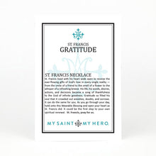 Load image into Gallery viewer, St. Francis Necklace -Silver
