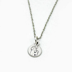 St. Francis Necklace -Silver