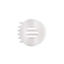 Load image into Gallery viewer, Teleties Flat Circle Clip -Coconut White
