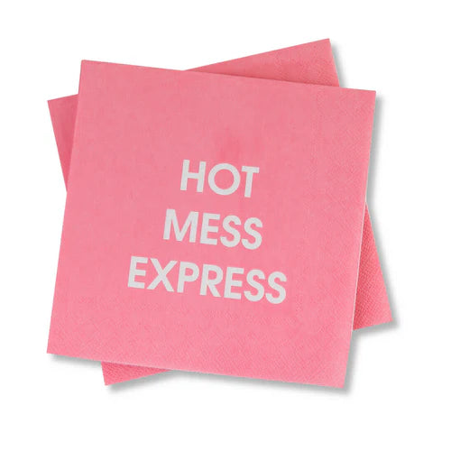 Cocktail Napkins -Hot Mess Express