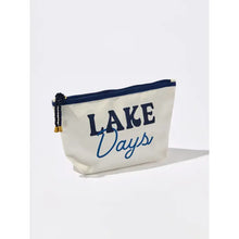 Load image into Gallery viewer, Lake Days Zip Pouch -Ivory

