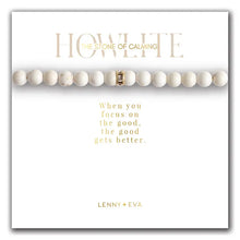 Load image into Gallery viewer, L&amp;E Gemstone Sparkle Bracelet -Howlite
