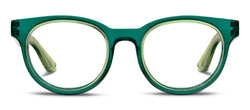 Peepers Olympia -Teal/Light Green