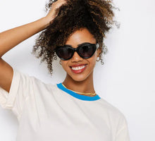 Load image into Gallery viewer, Peepers Polarized Sunglasses -Sunday Scaries Black
