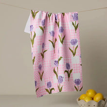 Load image into Gallery viewer, Geometry Tulip Town Tea Towel
