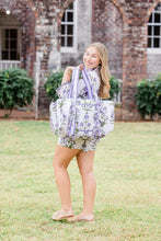 Load image into Gallery viewer, Iris Lavender Large Duffle Bag
