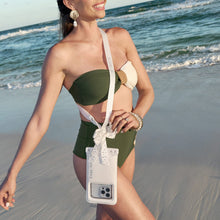 Load image into Gallery viewer, Waterproof Floating Bow Pouch -Ivory Shine
