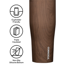 Load image into Gallery viewer, Corkcicle Go Cup XL -Walnut Wood
