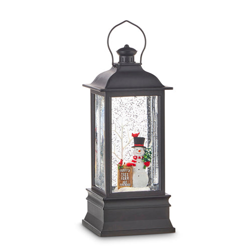 Musical Lighted Water Lantern -Frosty's Tree Farm