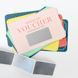 Scratch Off Vouchers