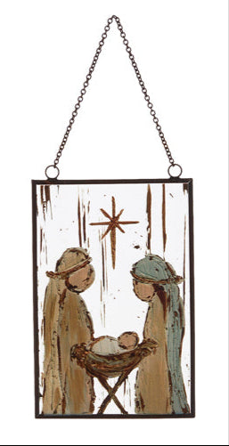 Holiday Tidings Nativity Ornament