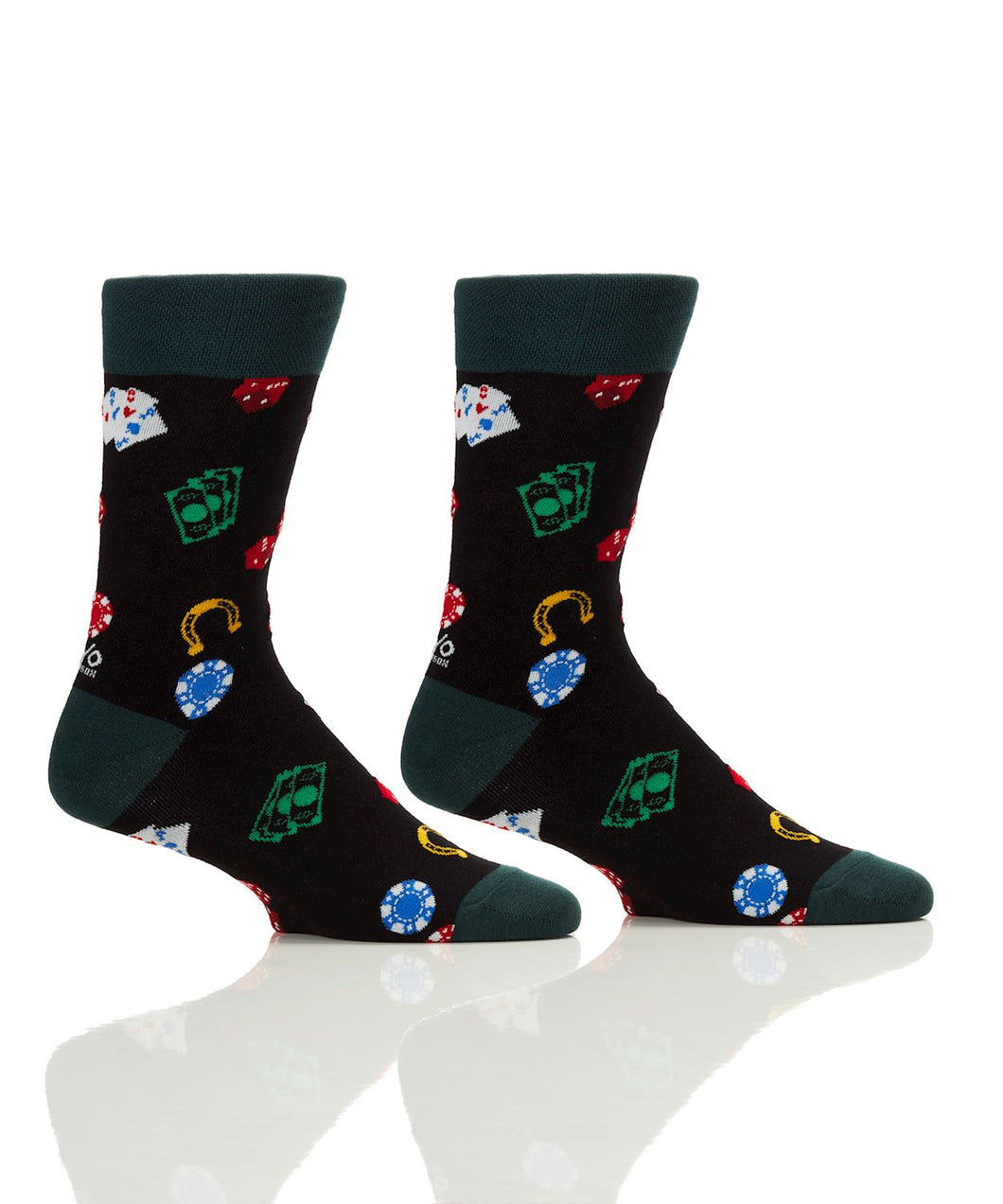 YoSox Men's Socks -Casino