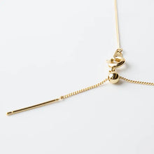 Load image into Gallery viewer, L&amp;E Faith over Fear Gold Cross Necklace
