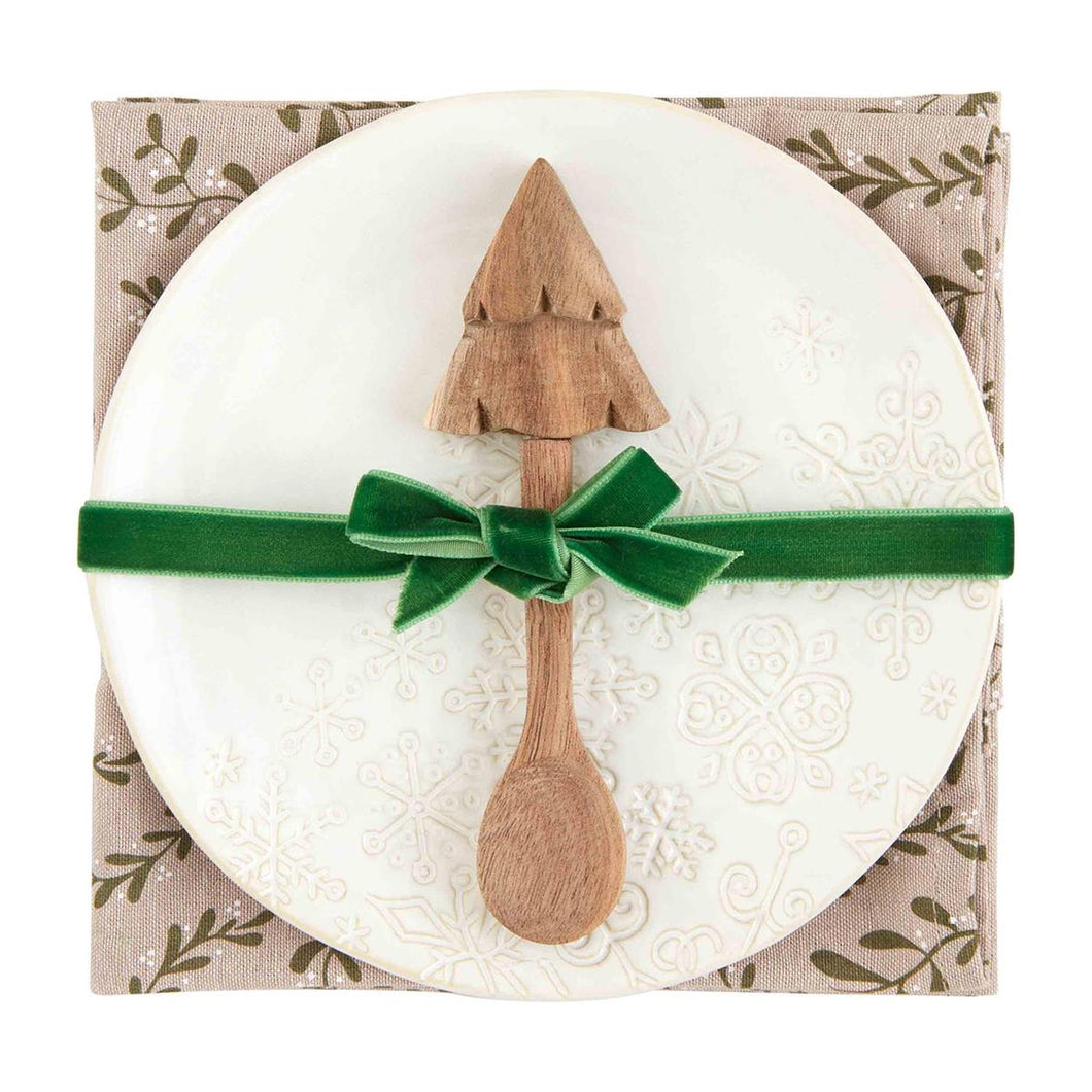 White Christmas Appetizer Sets