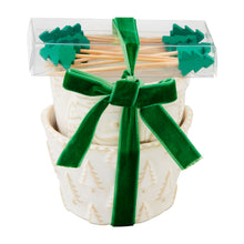 Load image into Gallery viewer, White Christmas Tidbit Bowl Sets
