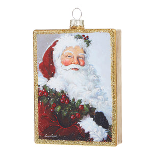 Santa Portrait Ornament