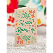 Load image into Gallery viewer, Birthday Bouquet Card -Blooming Birthday Cake
